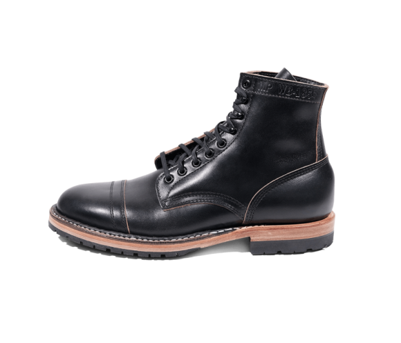 White's Boots | Men's MP-Sherman Toe Cap (Half Lug)-Black Chromexcel | Canada Outlet