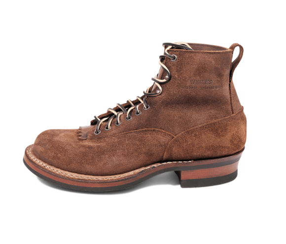 White's Boots | Men's The Original 350 Cutter-Distress Roughout | Canada Outlet