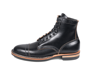 White's Boots | Men's MP-Sherman Toe Cap (Dainite Sole)-Black Waxed Flesh | Canada Outlet