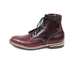 White's Boots | Men's MP-Sherman Plain Toe (Dainite Sole)-Burgundy Chromexcel | Canada Outlet