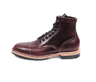 White's Boots | Men's MP-Sherman Toe Cap (Half Lug)-Burgundy Chromexcel | Canada Outlet