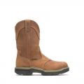 WOLVERINE | MEN'S ANTHEM WESTERN WELLINGTON STEEL-TOE WORK BOOT-Brown