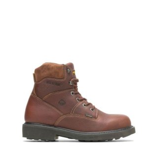 WOLVERINE | MEN'S TREMOR DURASHOCKS 6" WORK BOOT-Brown