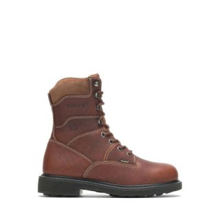 WOLVERINE | MEN'S TREMOR DURASHOCKS 8" WORK BOOT- Brown