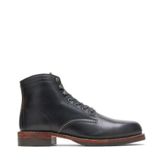 WOLVERINE | MEN'S 1000 MILE PLAIN-TOE CLASSIC BOOT-Black Leather