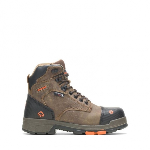 WOLVERINE | MEN'S BLADE LX WATERPROOF CARBONMAX 6" BOOT-Chocolate Chip