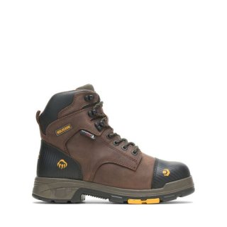 WOLVERINE | MEN'S BLADE LX WATERPROOF MET-GUARD CARBONMAX 6" BOOT-Brown