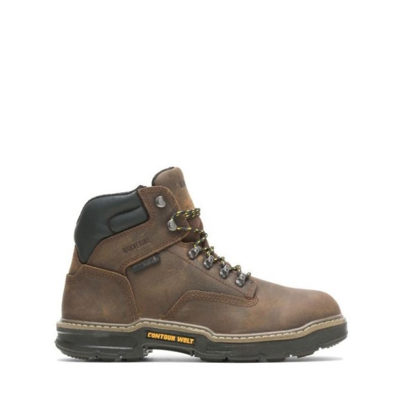 WOLVERINE | MEN'S BANDIT WATERPROOF CARBONMAX 6" BOOT-Brown