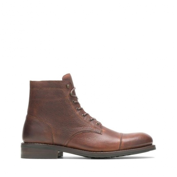 WOLVERINE | MEN'S BLVD CAP-TOE BOOT-Pebble Brown