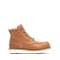 WOLVERINE | MEN'S I-90 DURASHOCKS MOC-TOE CARBONMAX 6" WORK BOOT-Tan