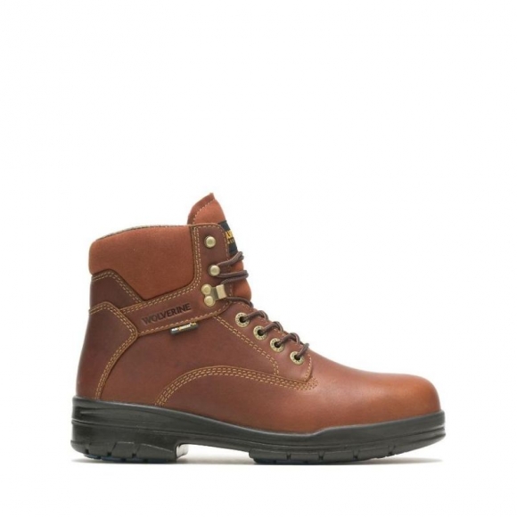 WOLVERINE | MEN'S DURASHOCKS SR 6" STEEL TOE BOOT-Peanut