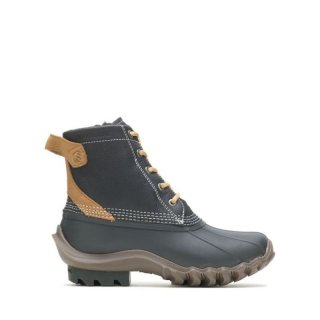 WOLVERINE | WOMEN'S TORRENT WATERPROOF DUCK BOOT-Black