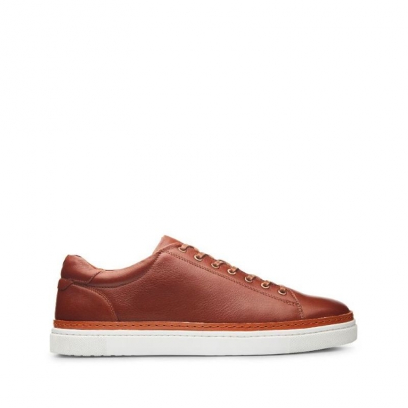 WOLVERINE | MEN'S BLVD LOW SNEAKER-Cognac