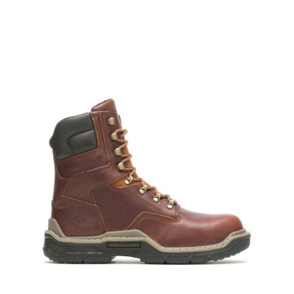 WOLVERINE | MEN'S RAIDER DURASHOCKS 8" BOOT-Peanut