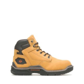 WOLVERINE | MEN'S RAIDER DURASHOCKS INSULATED 6" BOOT-Wheat