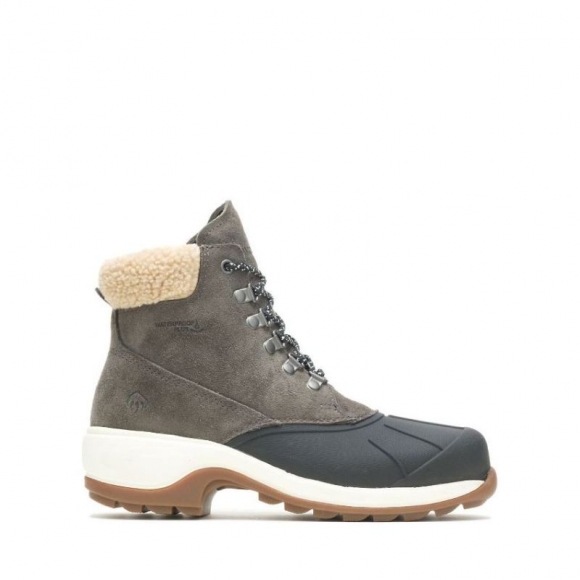 WOLVERINE | WOMEN'S FROST INSULATED BOOT-Grey Suede