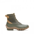 WOLVERINE | MEN'S TORRENT WATERPROOF DUCK BOOT-Olive Chukka