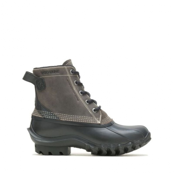 WOLVERINE | WOMEN'S TORRENT WATERPROOF DUCK BOOT-Charcoal