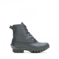 WOLVERINE | WOMEN'S TORRENT WATERPROOF DUCK BOOT-Black Shimmer