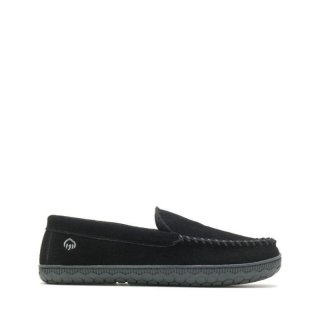 WOLVERINE | MEN'S VENETIAN SLIPPER-Black