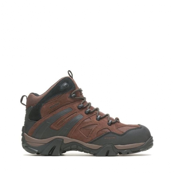 WOLVERINE | MEN'S WILDERNESS COMPOSITE TOE BOOT-Brown