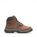 WOLVERINE | MEN'S RAIDER DURASHOCKS WATERPROOF 6" MET-GUARD WORK BOOT-Peanut