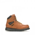 WOLVERINE | MEN'S HELLCAT ULTRASPRING MOC TOE WEDGE 6" WORK BOOT-Tan