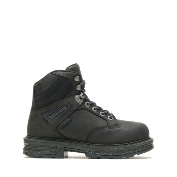 WOLVERINE | WOMEN'S HELLCAT ULTRASPRING CARBONMAX 6" WORK BOOT-Black